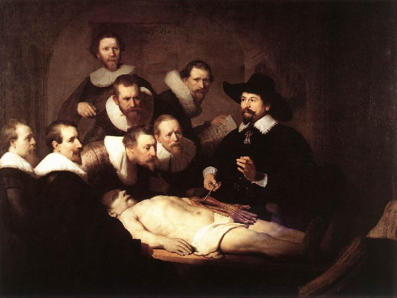 REMBRANDT Harmenszoon van Rijn The Anatomy Lecture of Dr. Nicolaes Tulp SE oil painting picture
